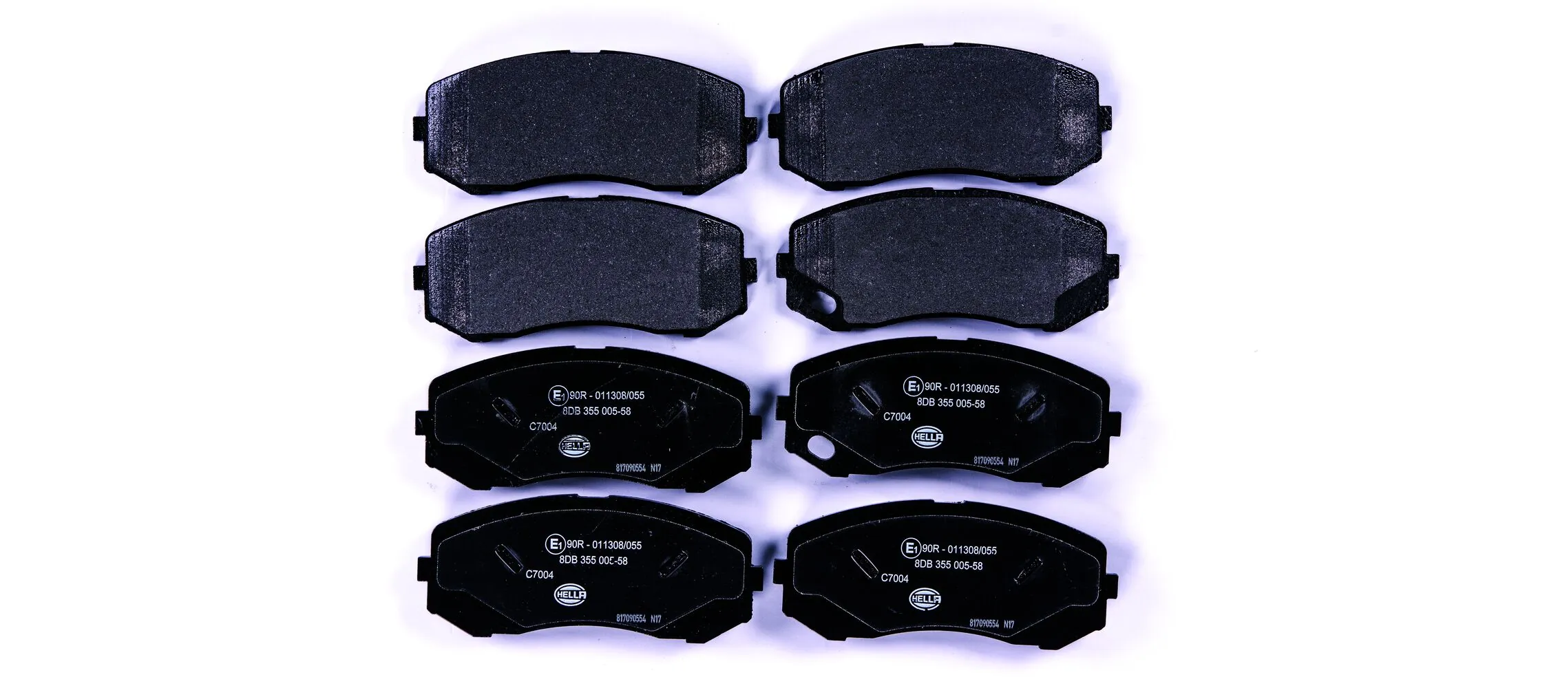 Передні тормозні колодки MK528485 Mitsubishi
