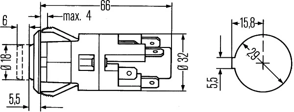 389468 Scania Аварійна кнопка
