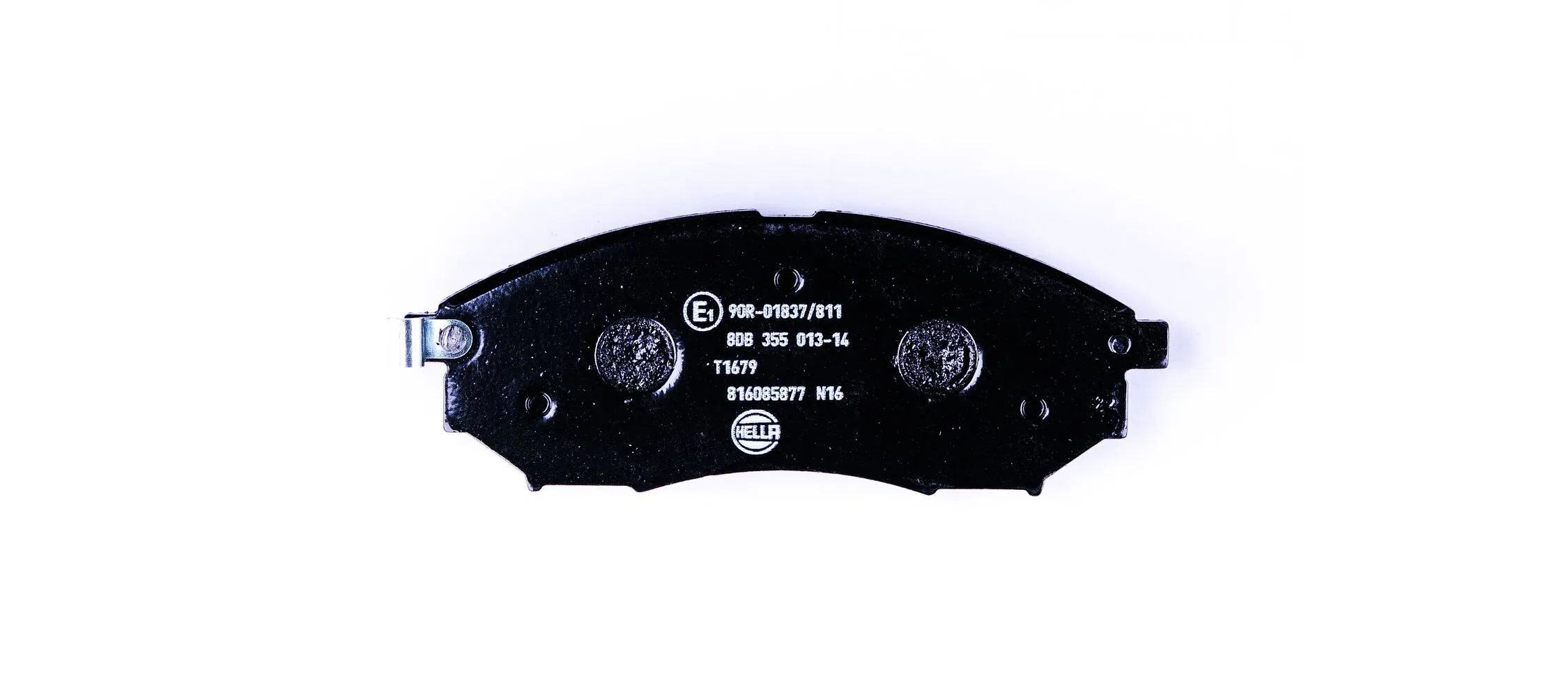 8DB355013141 HELLA Передні гальмівні колодки