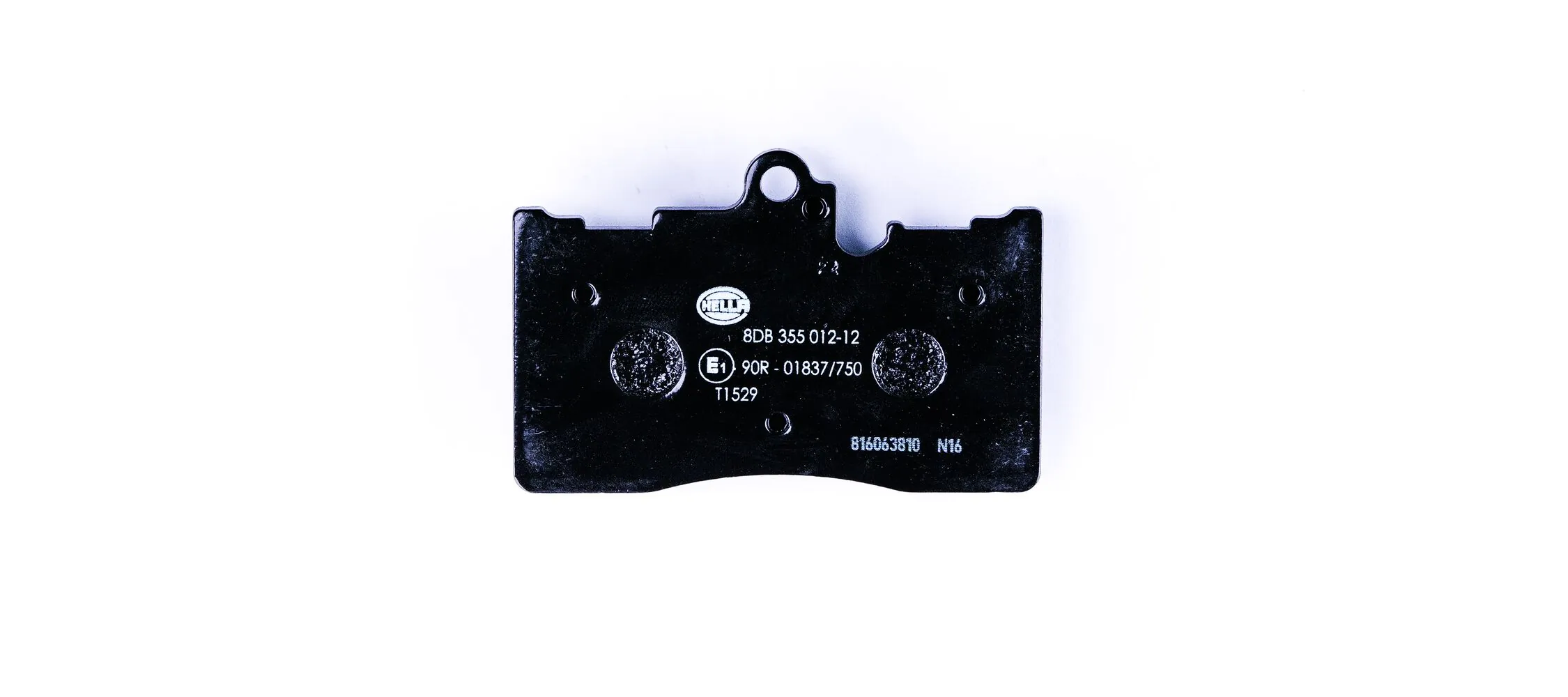 8DB355012121 HELLA Передні гальмівні колодки