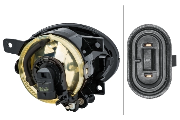 Фара протитуманна, ліва на Volkswagen Transporter T5 7HB, 7HJ, 7EB, 7EJ