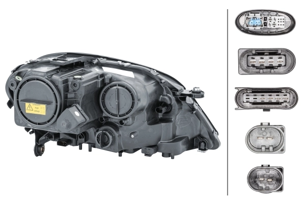Фара дальнього світла в зборі на Mercedes ML/GLE  W164