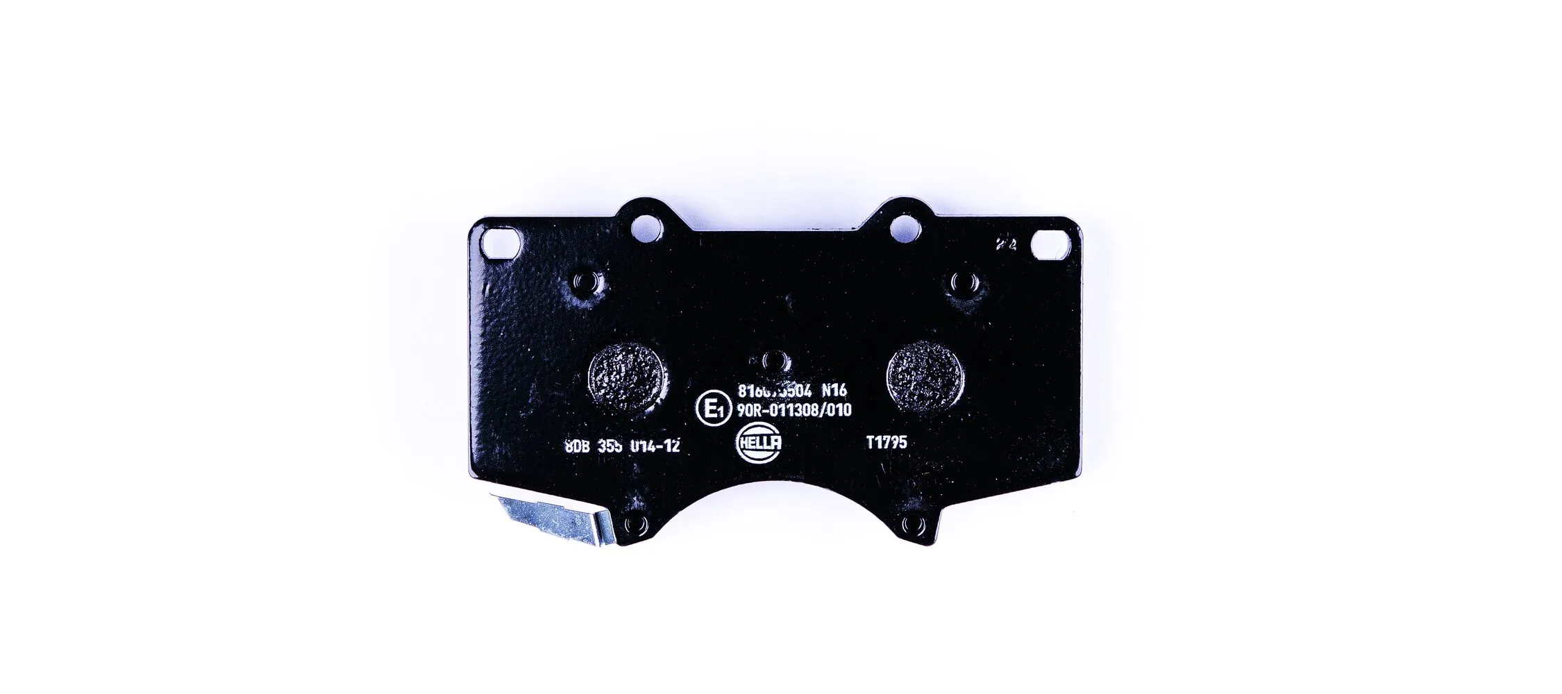 8DB355014121 HELLA Передні гальмівні колодки