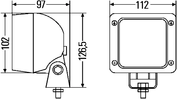 1GA997506021 HELLA Датчик тиску вихлопних газів
