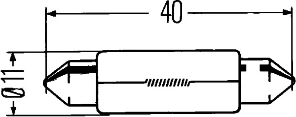 61308 Schmitz Лампа автомобільна