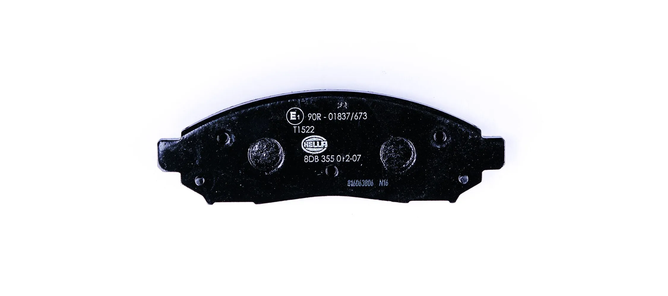 8DB355012071 HELLA Передні гальмівні колодки