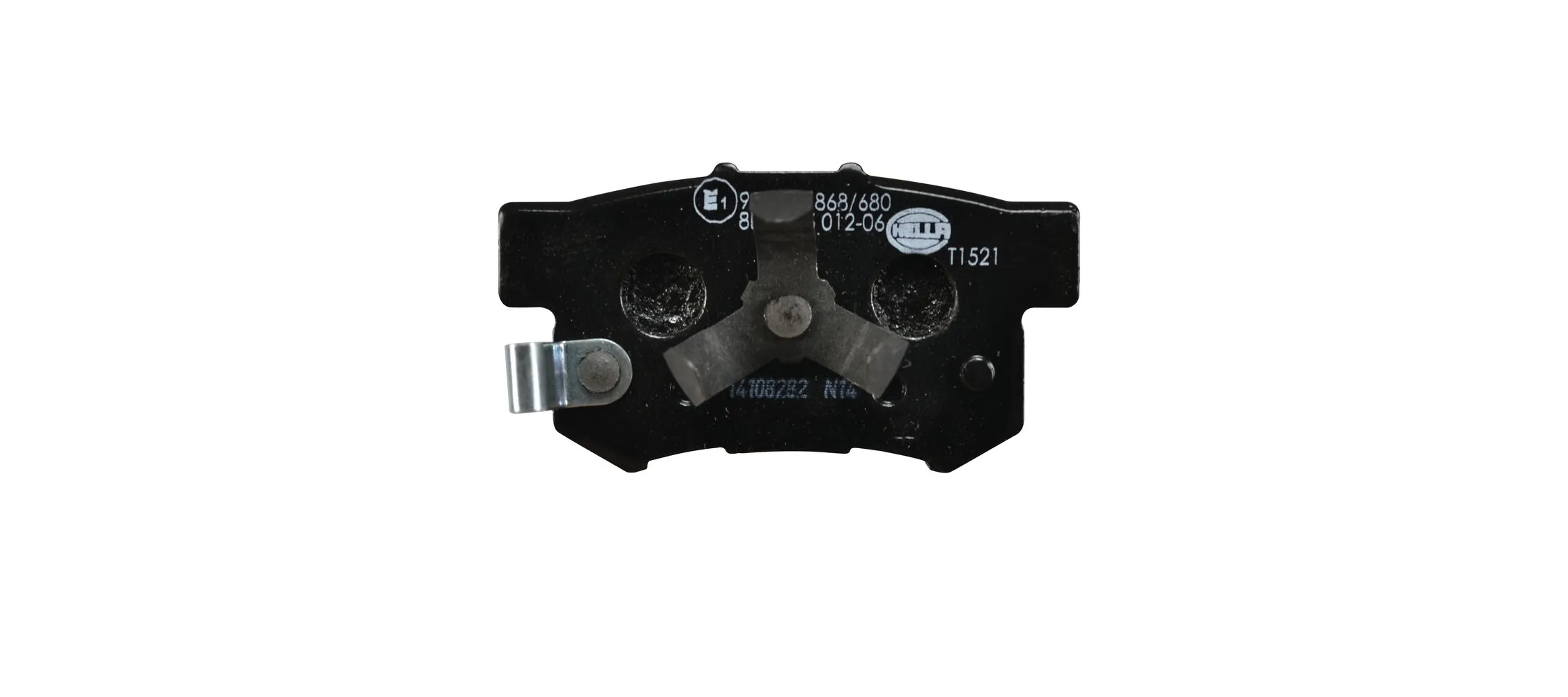 8DB355012061 HELLA Колодки гальмівні задні, дискові