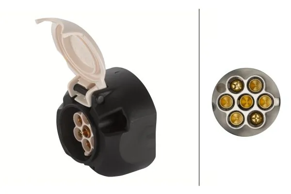 8JB001943041 HELLA Розетка причепа електрична