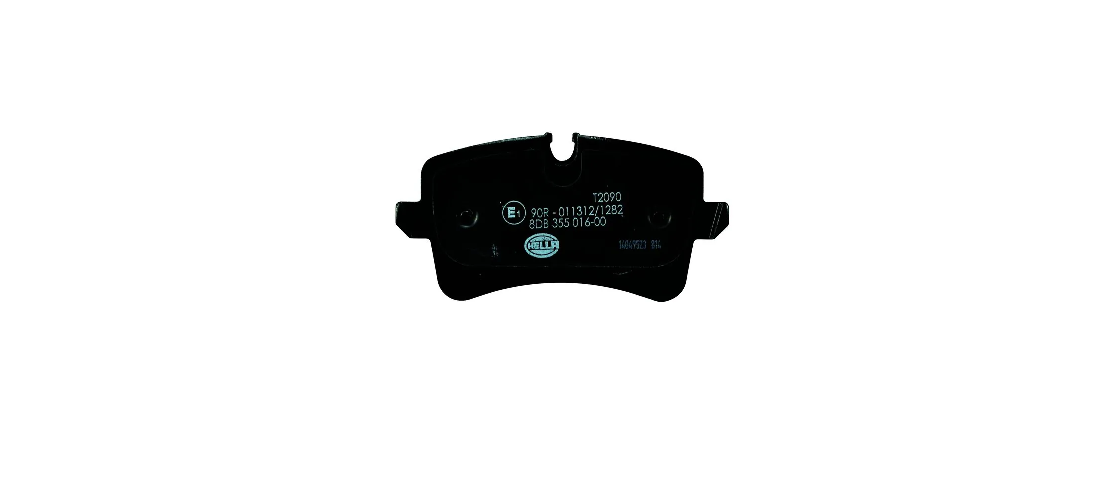 8DB355016001 HELLA Колодки гальмівні задні, дискові