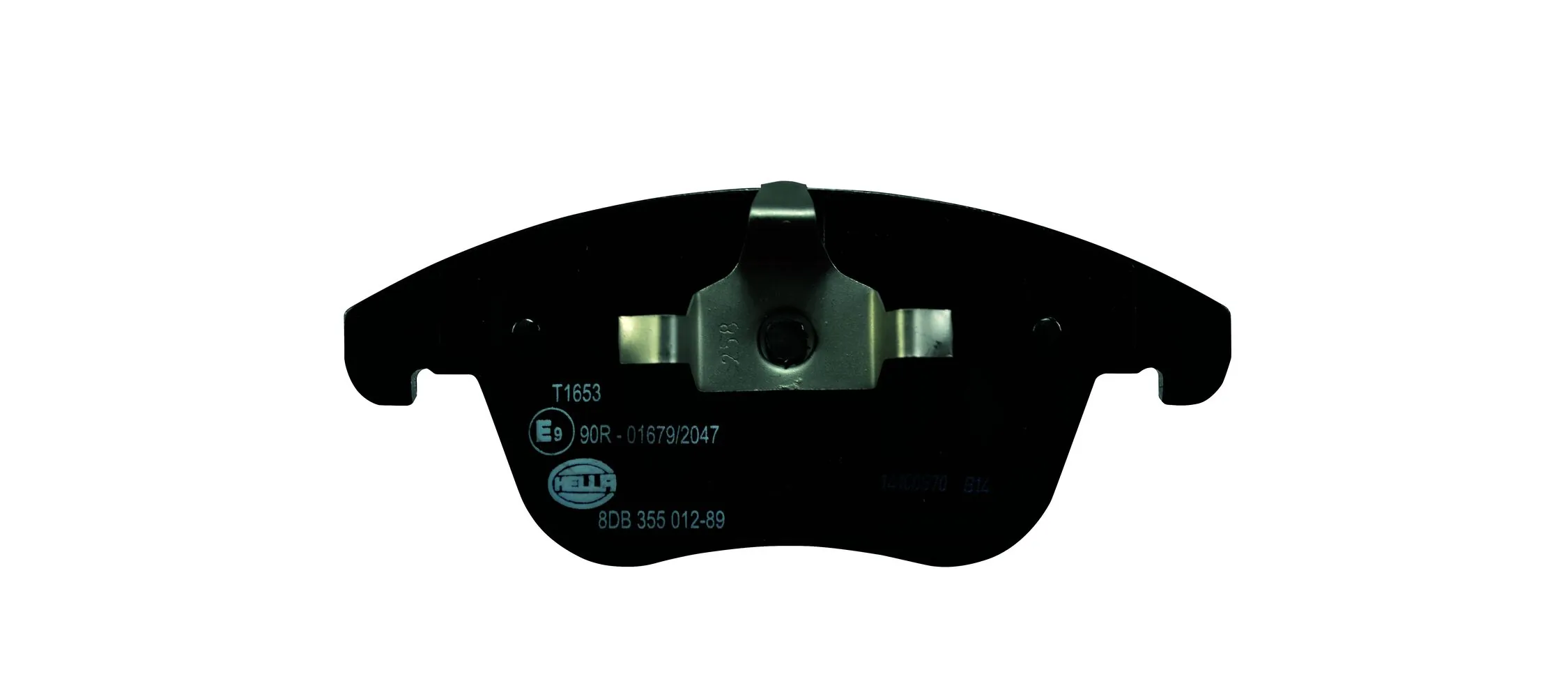 8DB355012891 HELLA Передні гальмівні колодки
