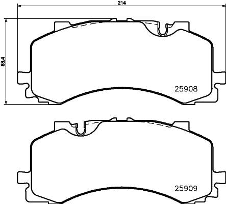 Гальмівні колодки Power Stop 261952 ціна, від 143.09 USD