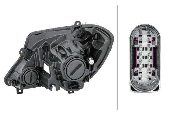 Фара правая Polcar 50N210H ціна, від 172.33 USD