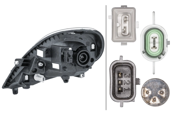 Фара передня права TYC FP5211R2T ціна, від 94.60 USD