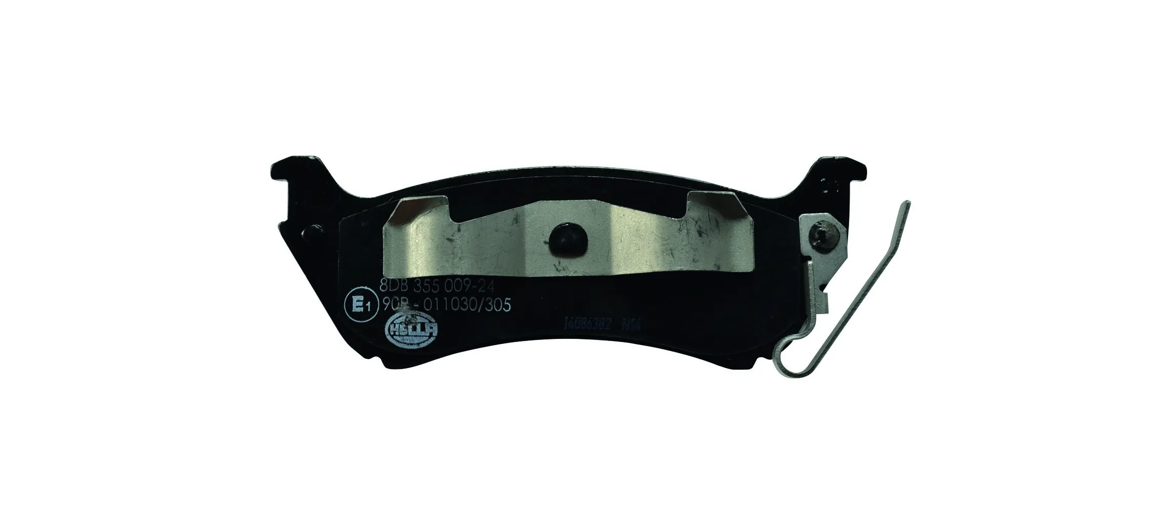 8DB355009241 HELLA Колодки гальмівні задні, дискові