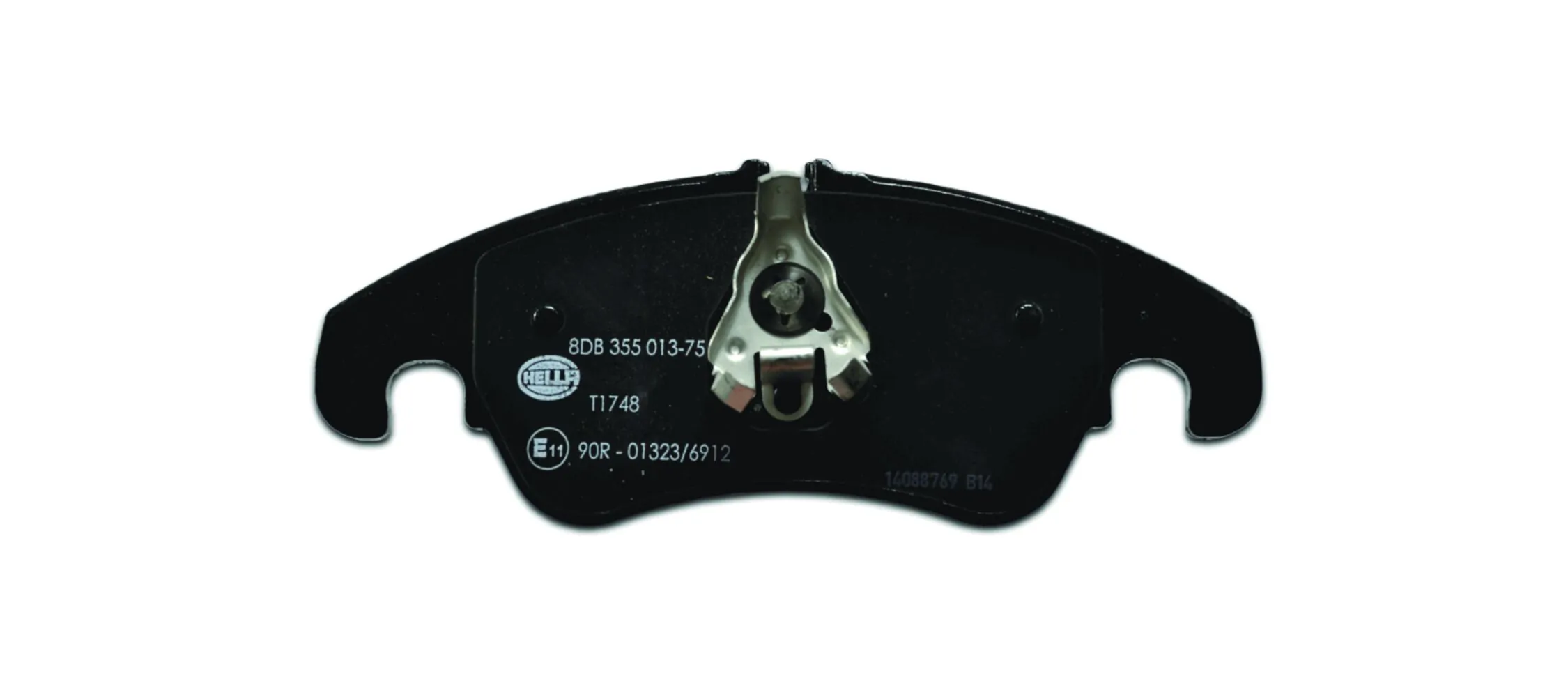 8DB355013751 HELLA Передні гальмівні колодки