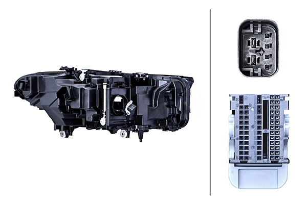 1EX015449311 HELLA Фара дальнього світла в зборі