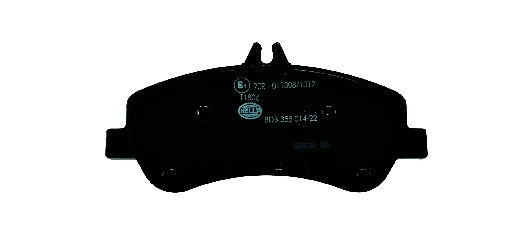8DB355014221 HELLA Передні гальмівні колодки