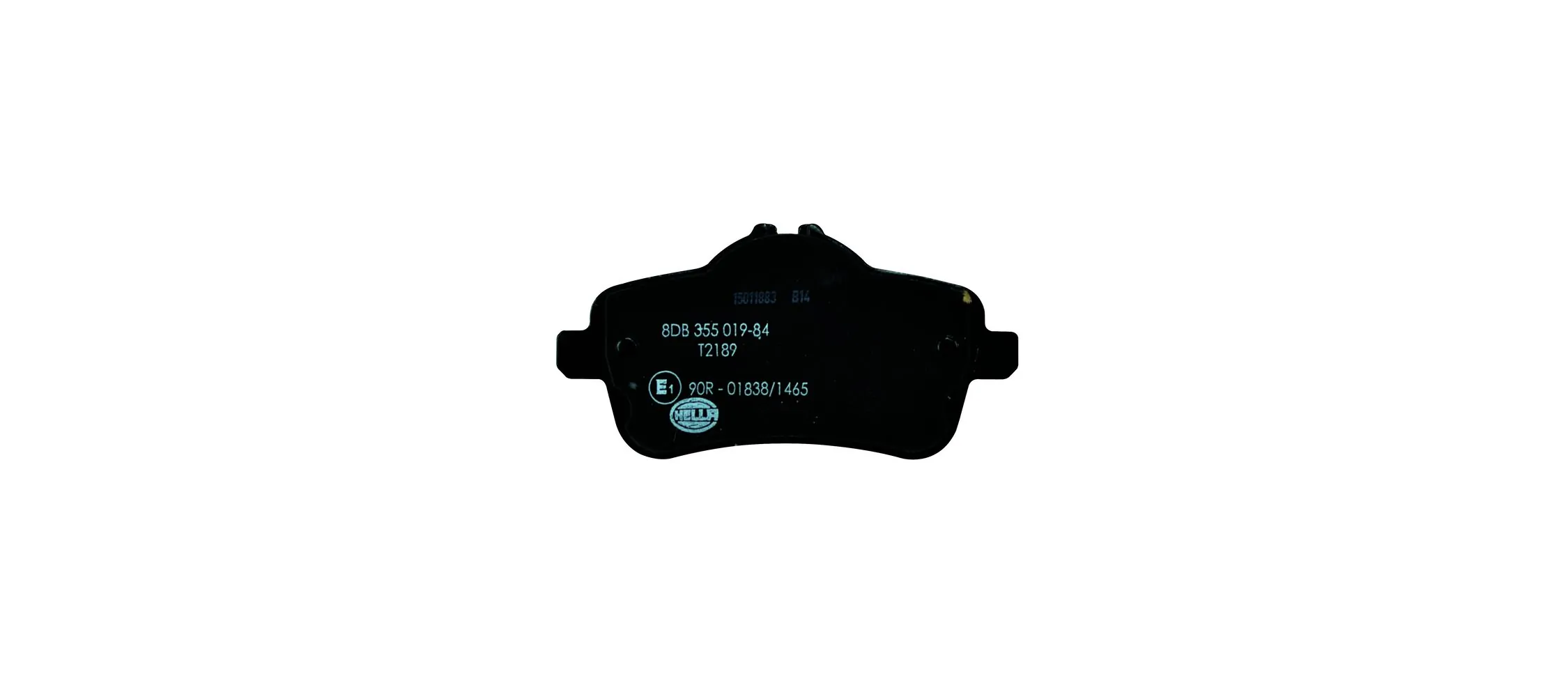 8DB355019841 HELLA Колодки гальмівні задні, дискові