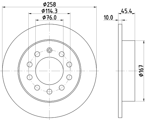 PRD5271 Protechnic Дискові гальма