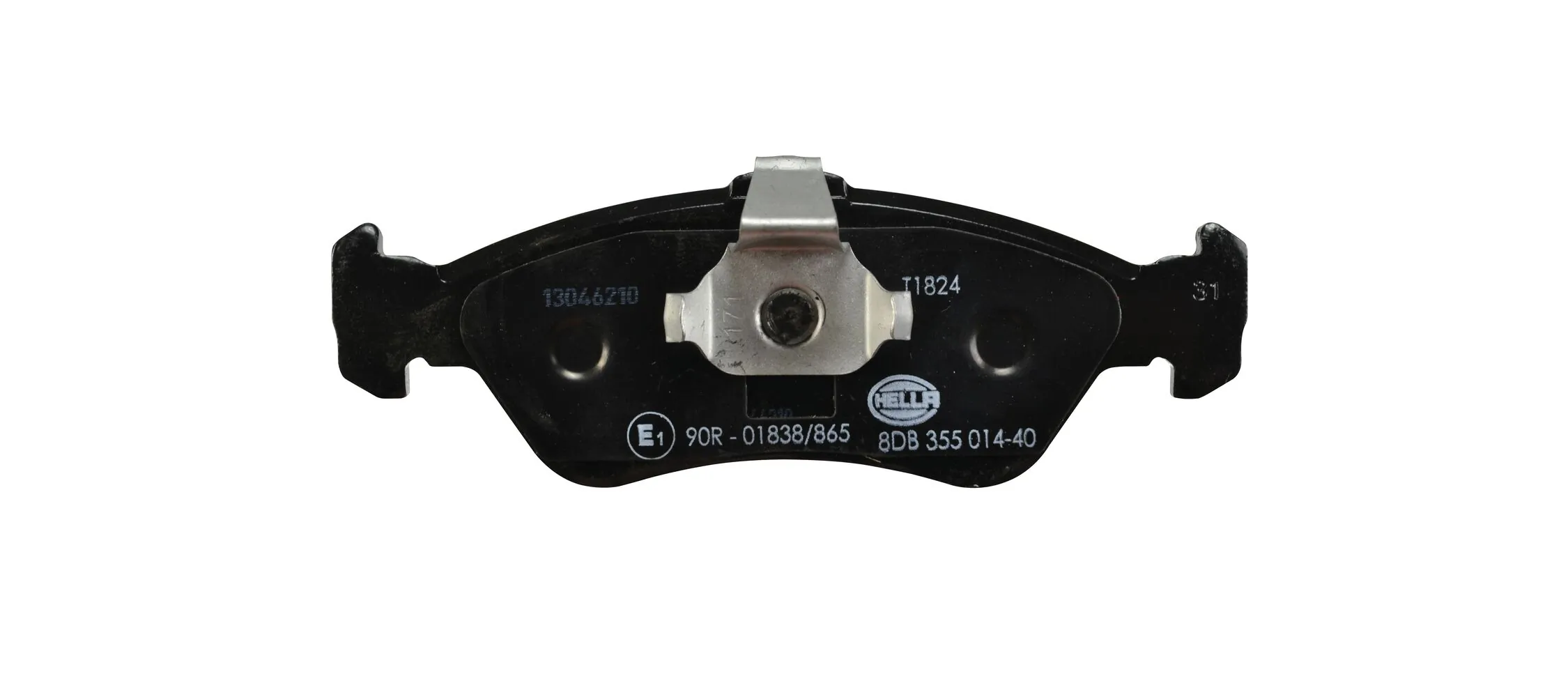 8DB355014401 HELLA Колодки гальмівні задні, дискові
