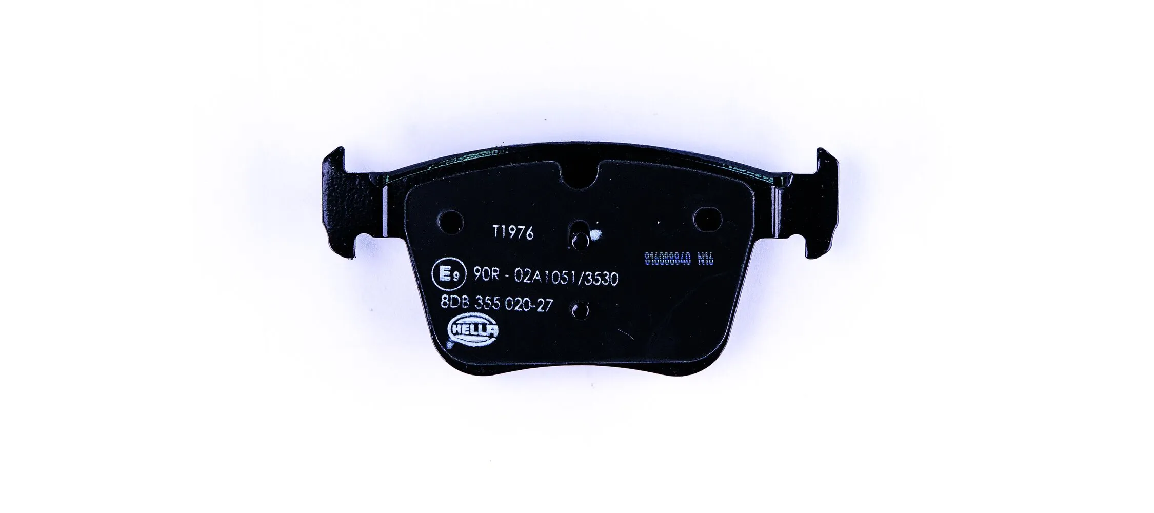 8DB355020271 HELLA Колодки гальмівні задні, дискові