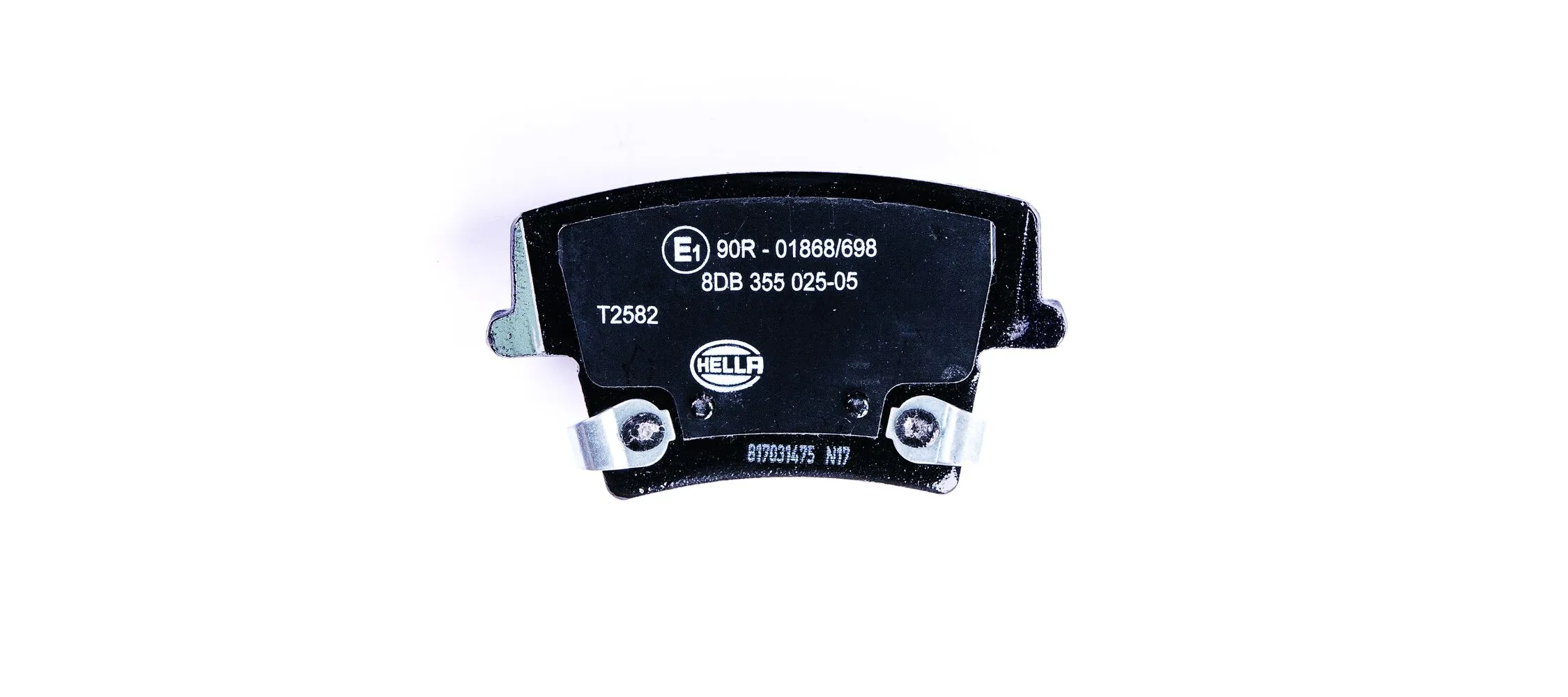 8DB355025051 HELLA Колодки гальмівні задні, дискові