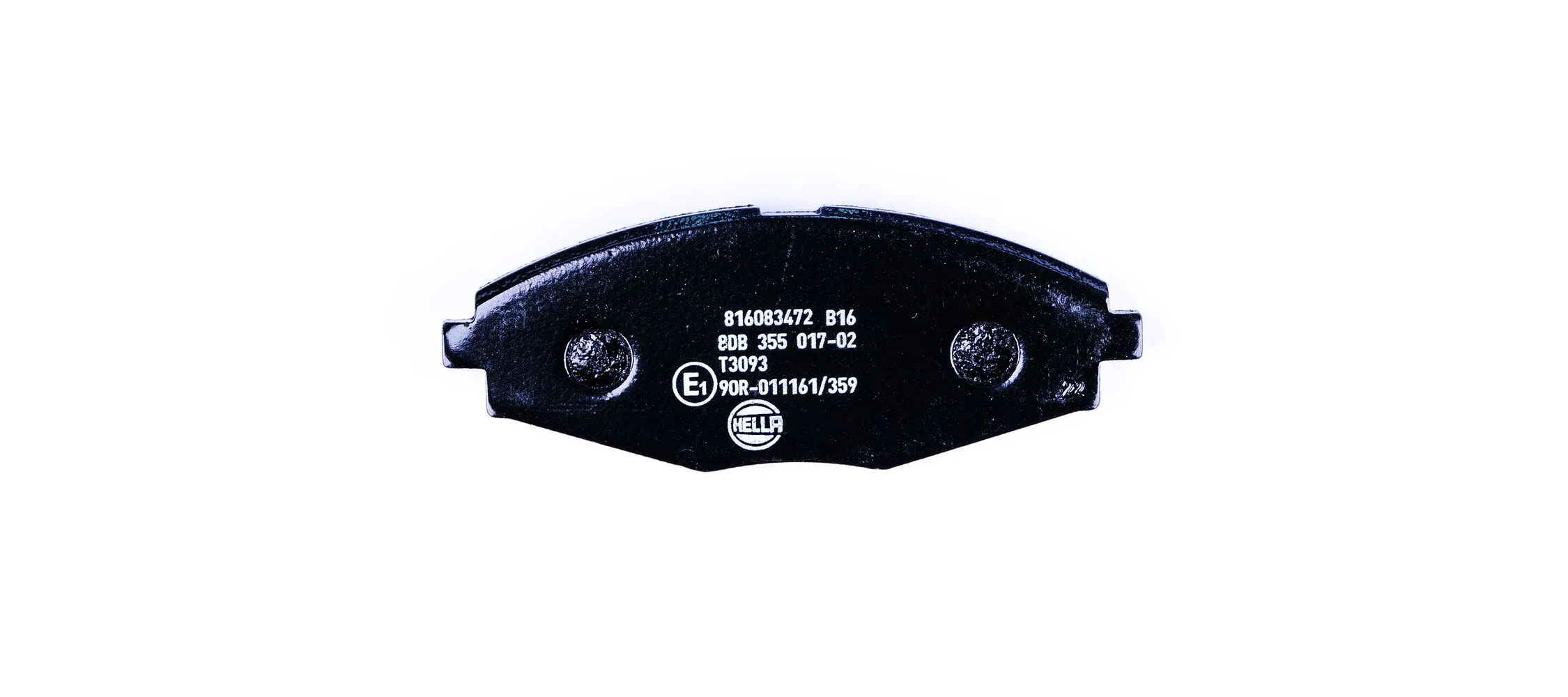 8DB355017021 HELLA Передні гальмівні колодки