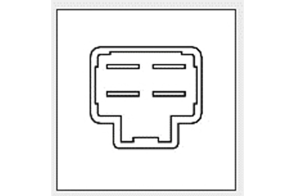 EBL1006 Kavo Parts Лягушка стоп-сигналу
