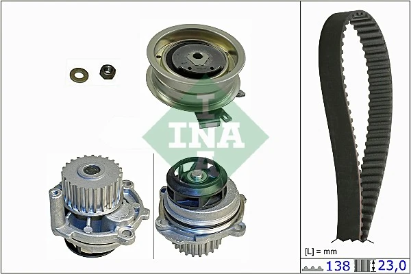 Комплект ГРМ MTKQ008P Magneti Marelli