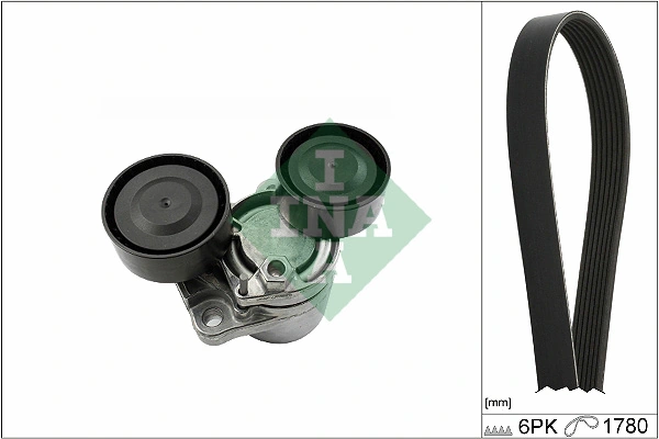 Ремінь приводний, агрегатів, комплект Ford 2213356 ціна, від 84.31 USD