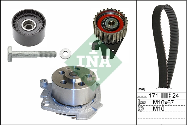Комплект ГРМ Alfa Romeo Giulietta хетчбек (940) (2010 - 2020) ціна, від 145.20 USD