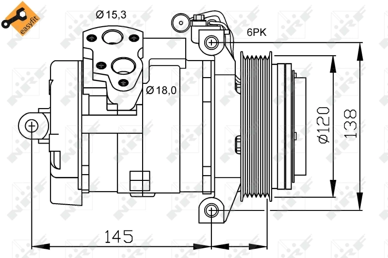 5065KS2 Polcar Компресор холодоагенту