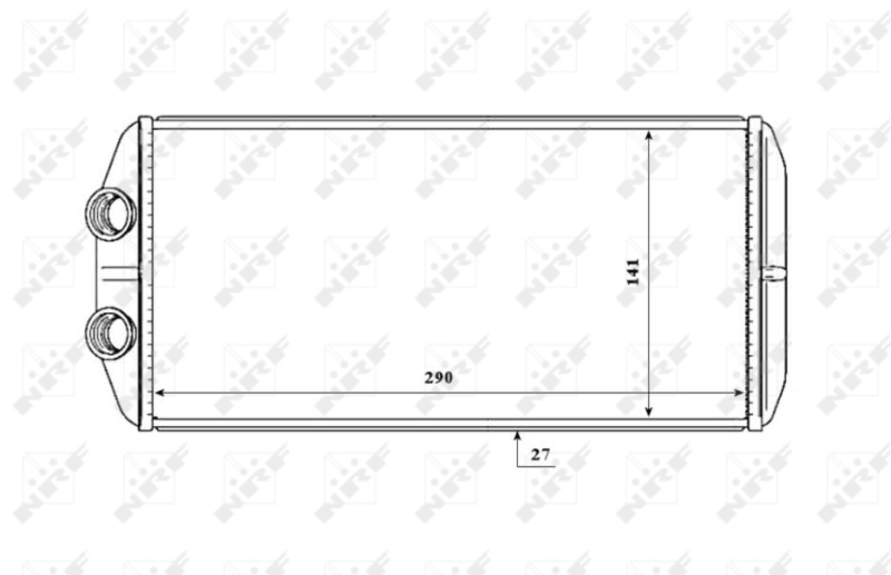 Радіатор обігрівача NRF 54210