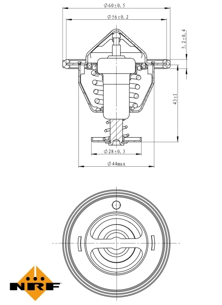 Купити Термостат Renault Master II HD, FD