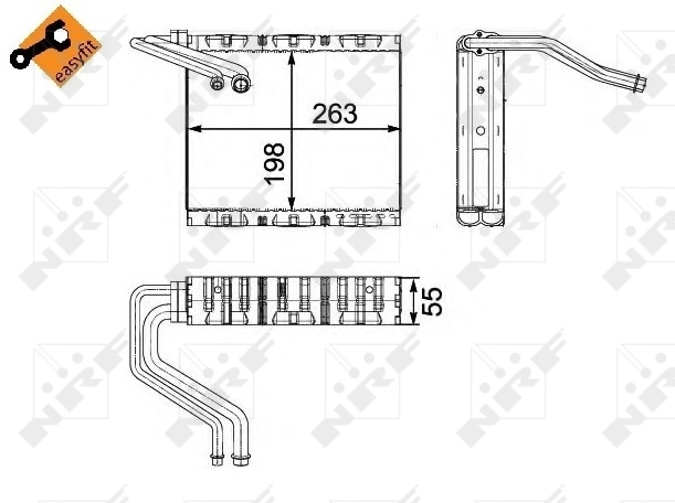 Випарник NRF 36142