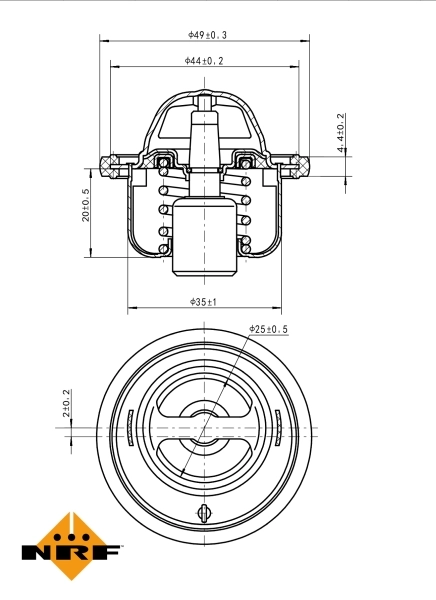 D28000 Tama Авто термостат