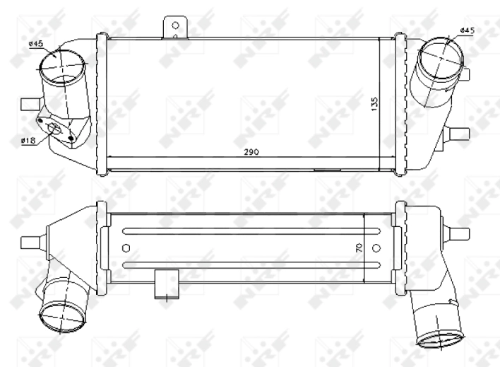 Система охолодження наддувочного повітря Polcar 4165J81 ціна, від 82.49 USD