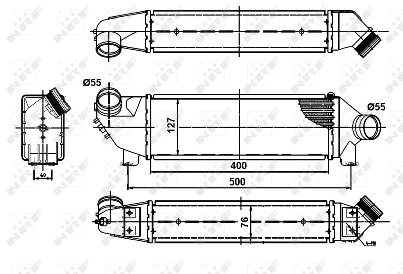 Інтеркулер 30886 NRF