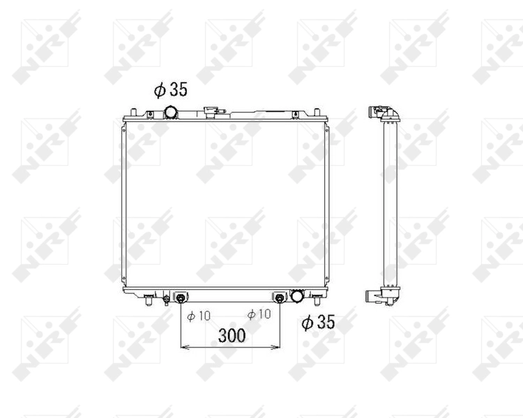 Радіатор основний Koyorad PL031303 ціна, від 143.72 USD