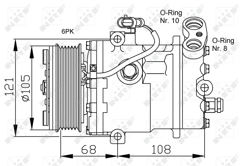 Насос кондиціонера NRF 32232