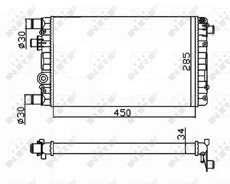 Радіатор охолодження Magneti Marelli BM1913
