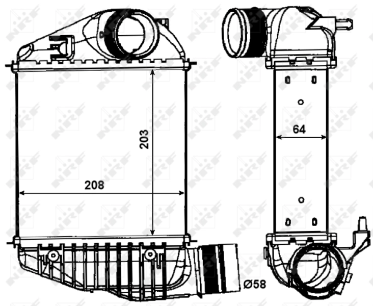 Інтеркулер 30015 NRF