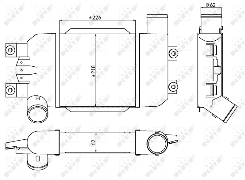 Інтеркулер 30383 NRF