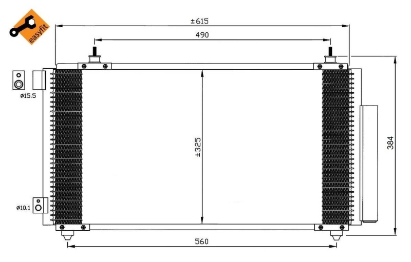 Конденсатор кондиціонера Maxgear AC830171 ціна, від 61.32 USD