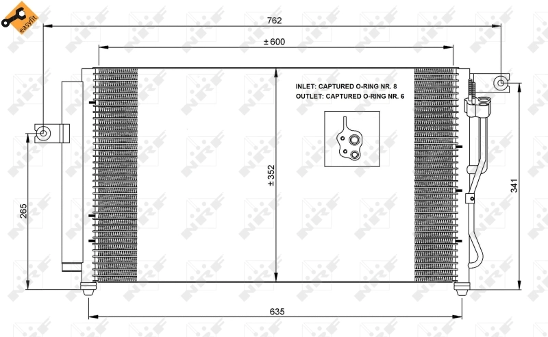 Конденсатор кондиціонера Kale 386300 ціна, від 81.65 USD
