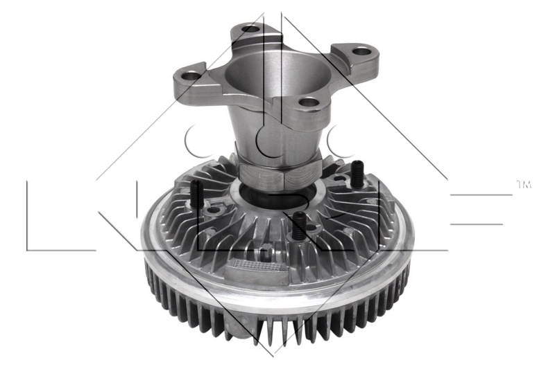 В'язкова муфта вентилятора NRF 49109 ціна, від 156.99 USD
