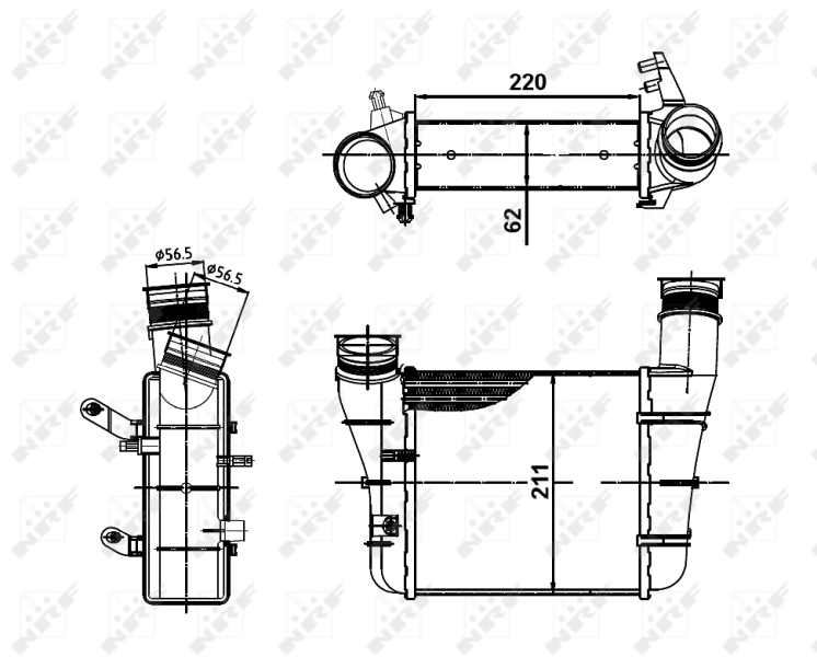 Інтеркулер 30148A NRF