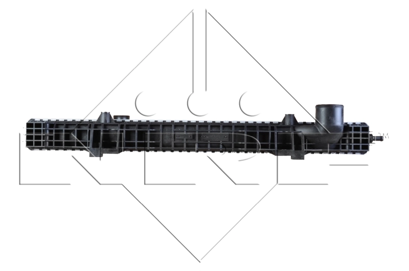 Радіатор основний NRF 509743 ціна, від 340.58 USD