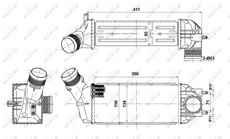 Інтеркулер 30908 NRF