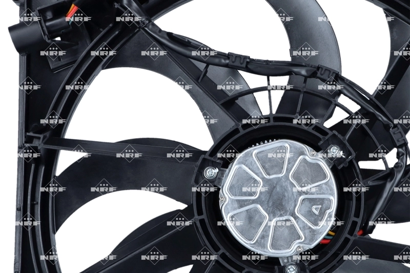 Купити NF100TMJCA03ZP Halla Дифузор радіатора охолодження, в зборі з двигуном і крильчаткою